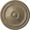 Ekena Millwork Reece Ceiling Medallion (Fits Canopies up to 2 3/8"), 12"OD x 1 3/4"P, Gobi Desert Crackle CM12REGDC - alternate 1